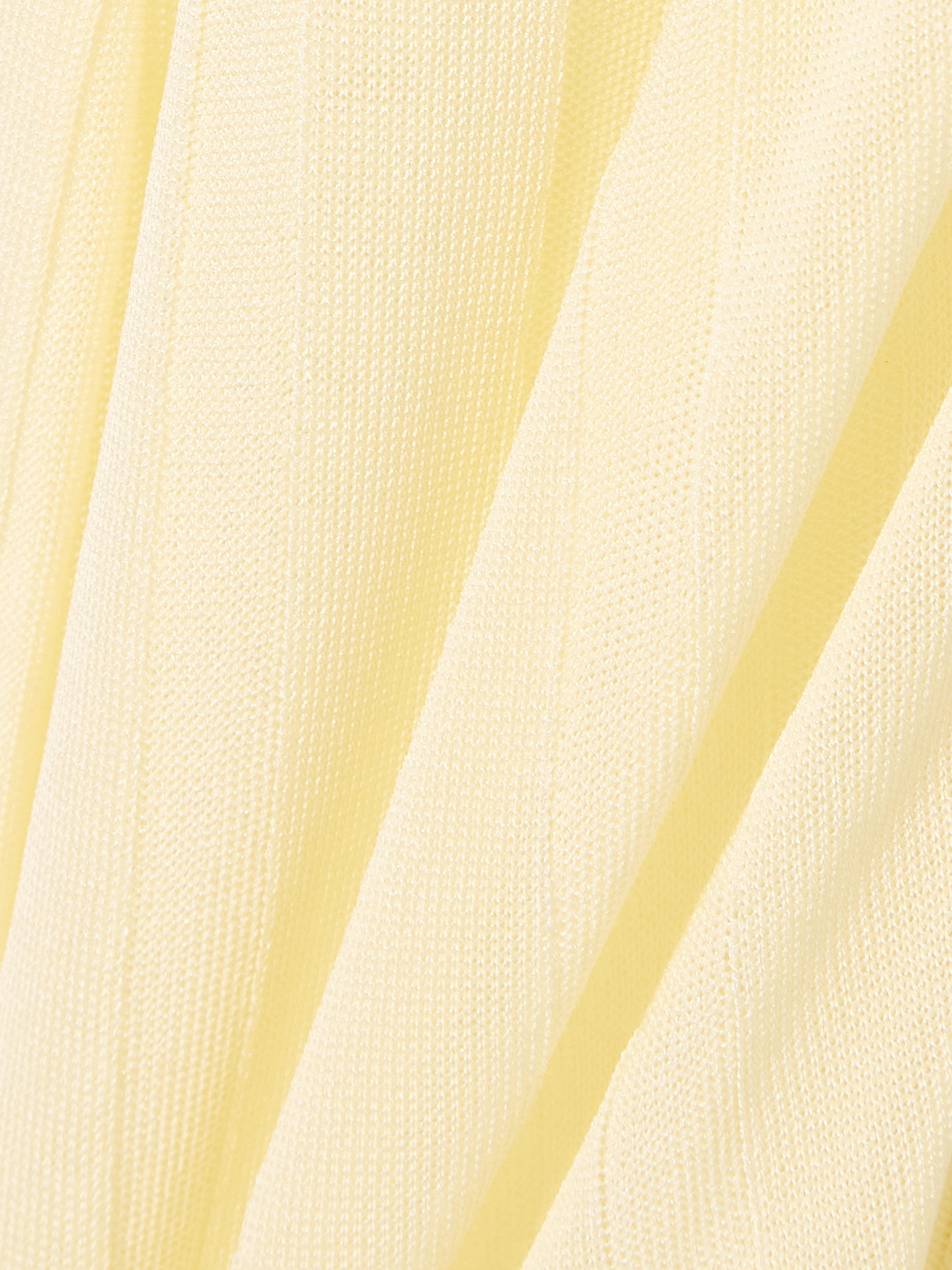 Jacquemus Manta poplin-trimmed ribbed-knit mini dress