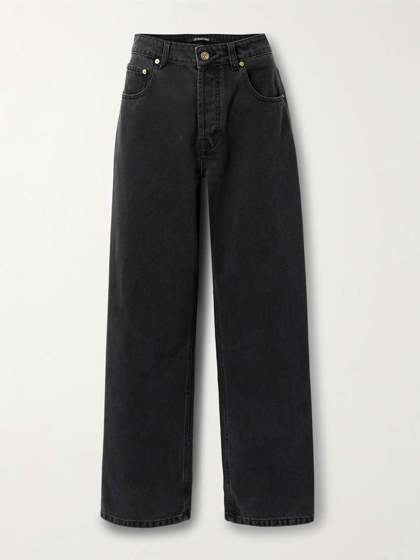 Jacquemus Le De-nîmes Recycled High-rise Wide-leg Jeans