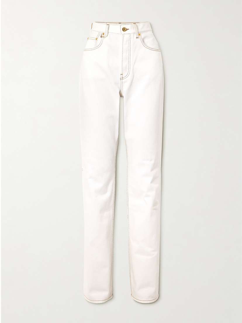 Jacquemus Le De-nîmes Droit High-rise Straight-leg Jeans