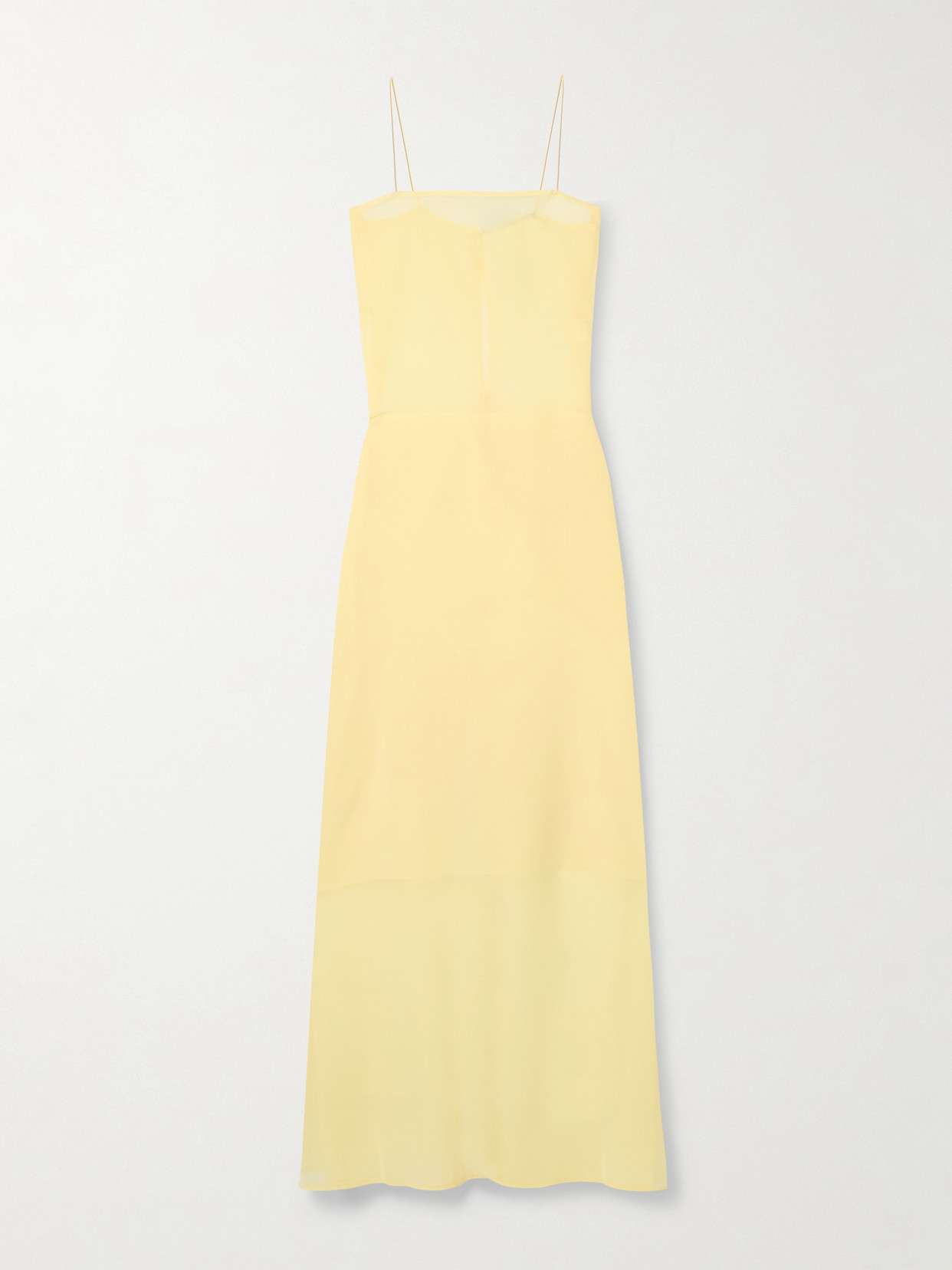 Jacquemus - Brezza Crepe Gown - Yellow