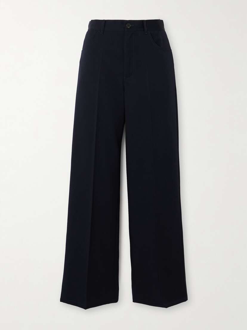 Jil Sander Wool-gabardine Straight-leg Pants