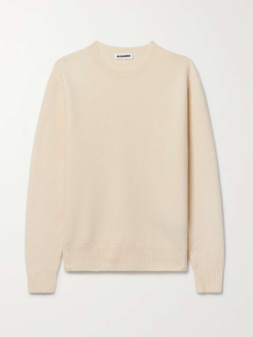 Jil Sander | Neutrals | Wool Sweater_ | $440 | Clothing | Knitwea