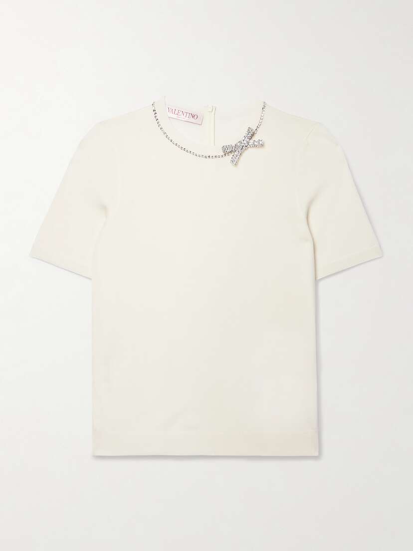 Valentino Garavani Embellished Wool Sweater