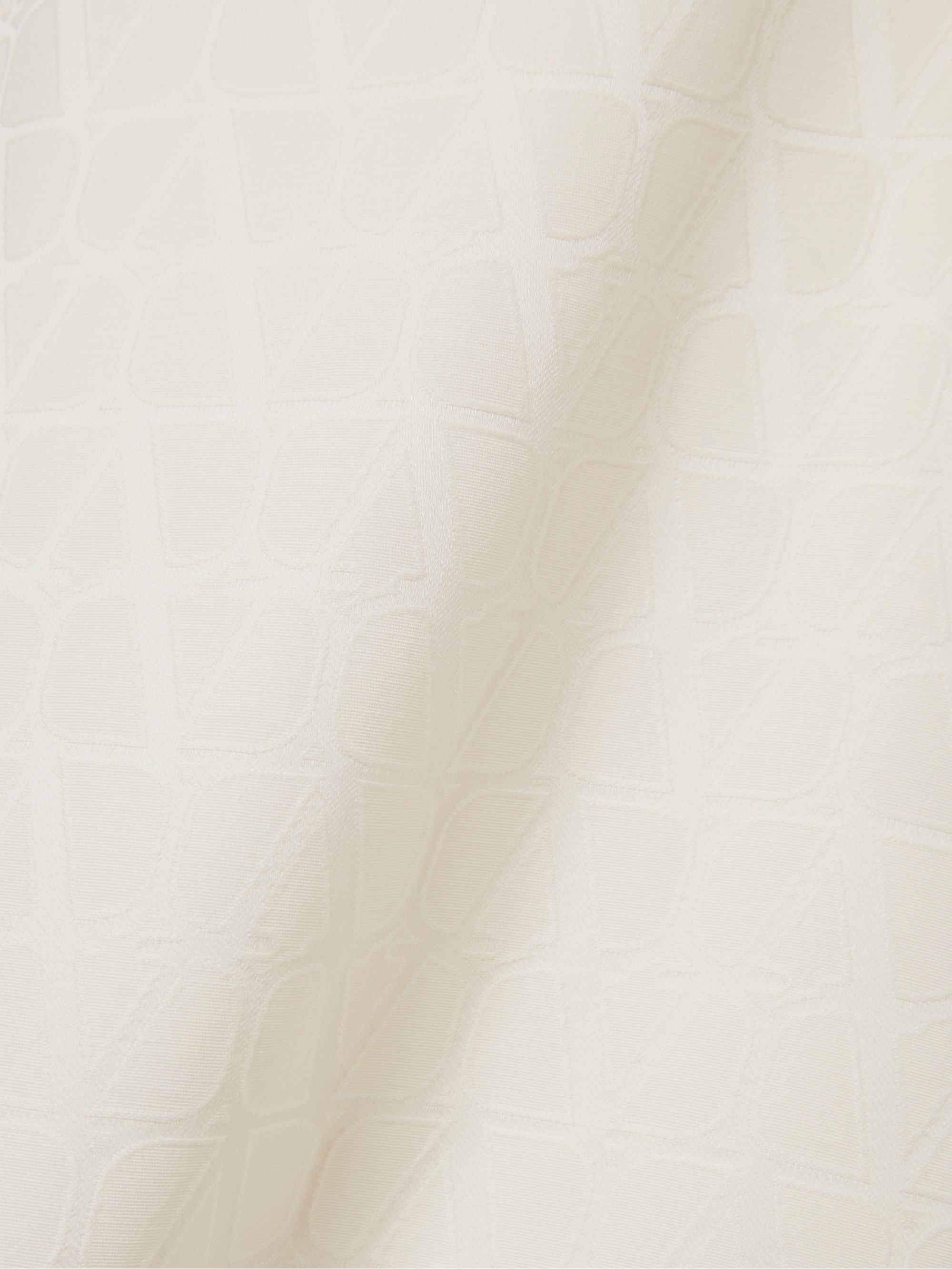 Valentino Garavani Wool and silk-blend jacquard mini dress thumbnail