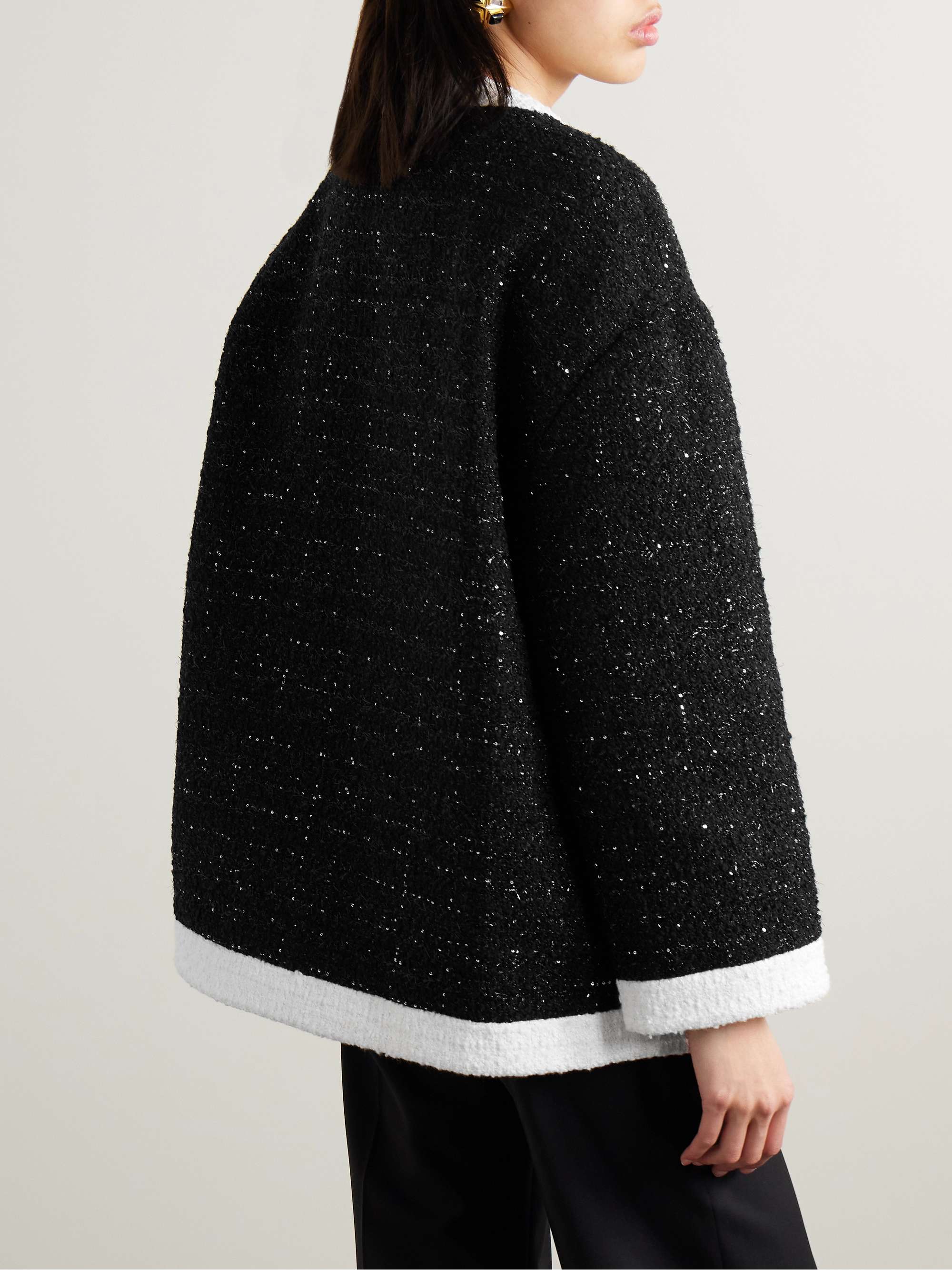 Vintage Valentino Herringbone Tweed Coat - Raleigh Vintage