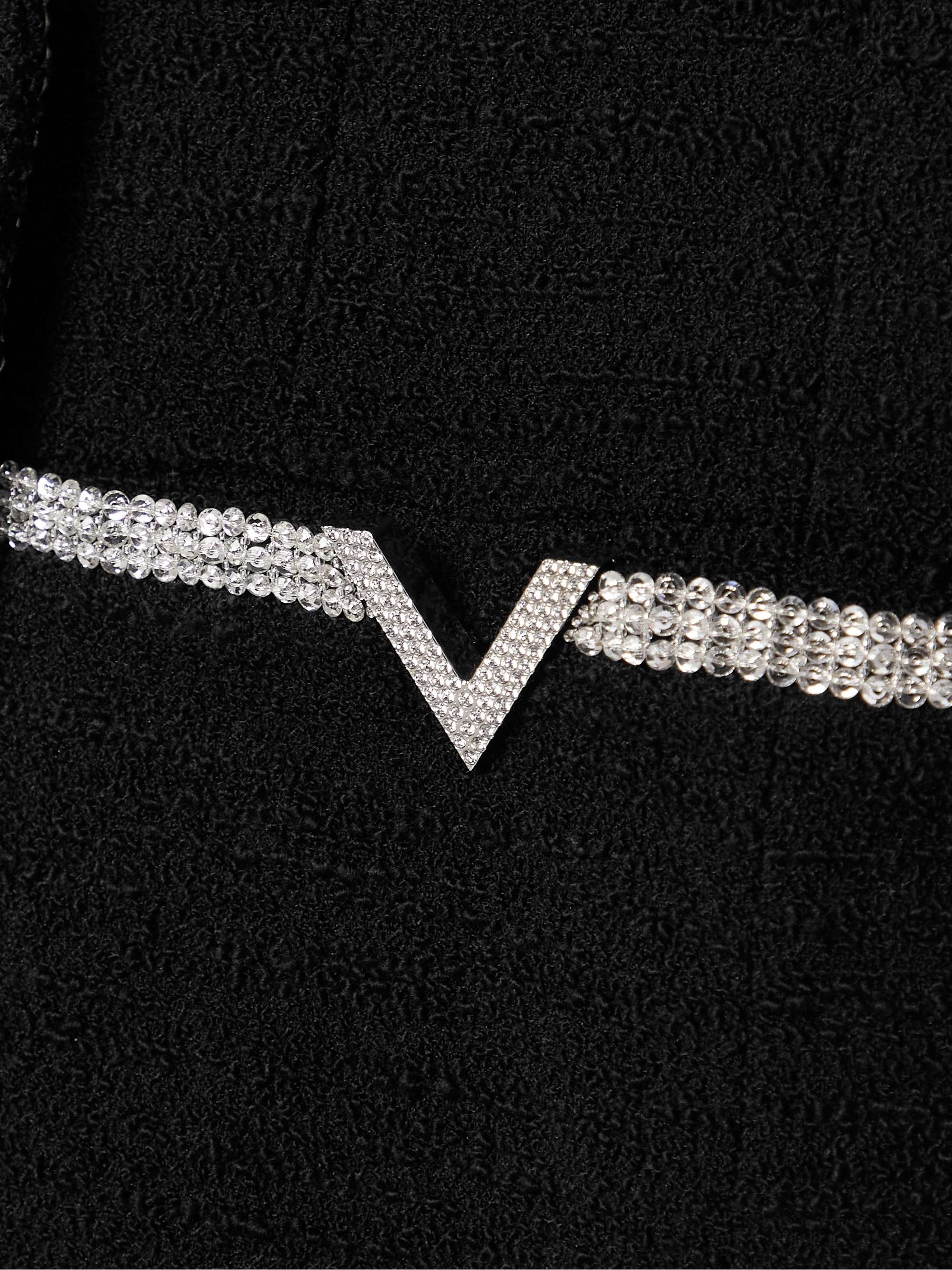 VALENTINO GARAVANI Embellished double-breasted wool-blend VALENTINO GARAVANI Embellished double-breasted wool-blend