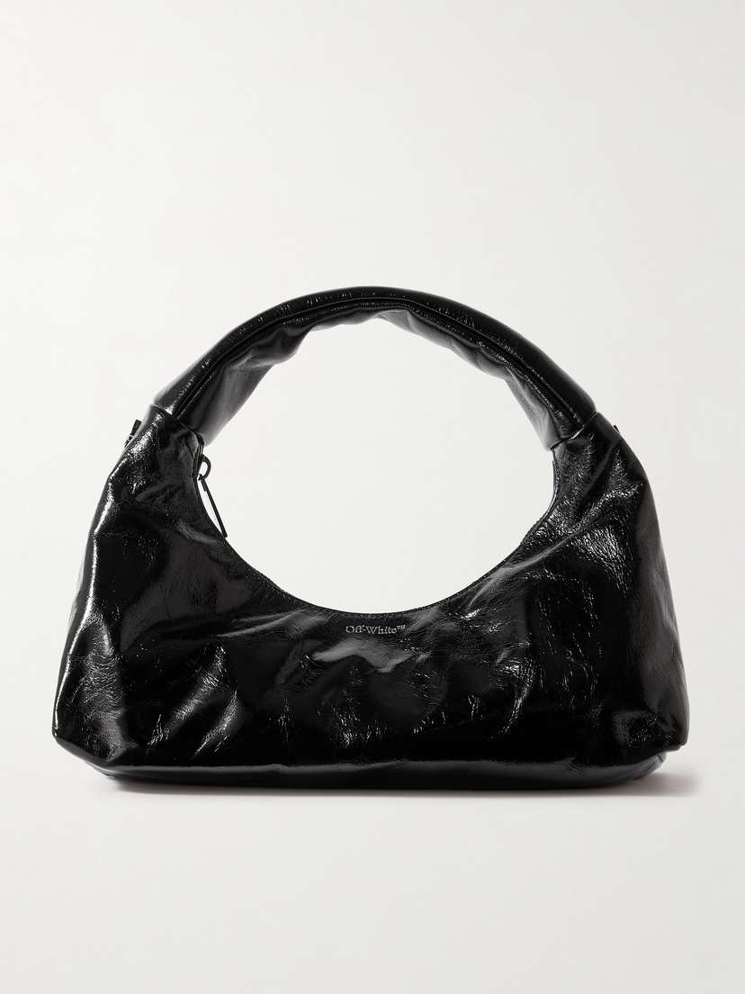 Off-White Arcade Patent-leather Shoulder Bag