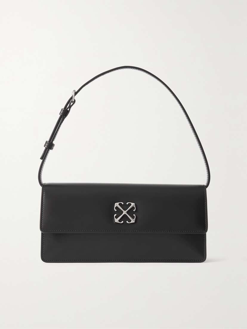 Off-White Jitney 1.0 Leather Shoulder Bag