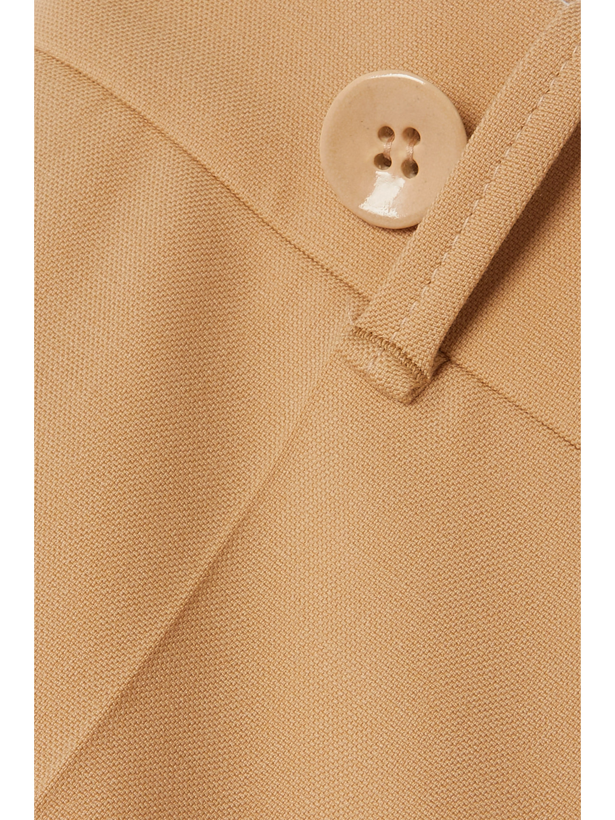 CHLOÉ WOOL-BLEND WIDE-LEG PANTS