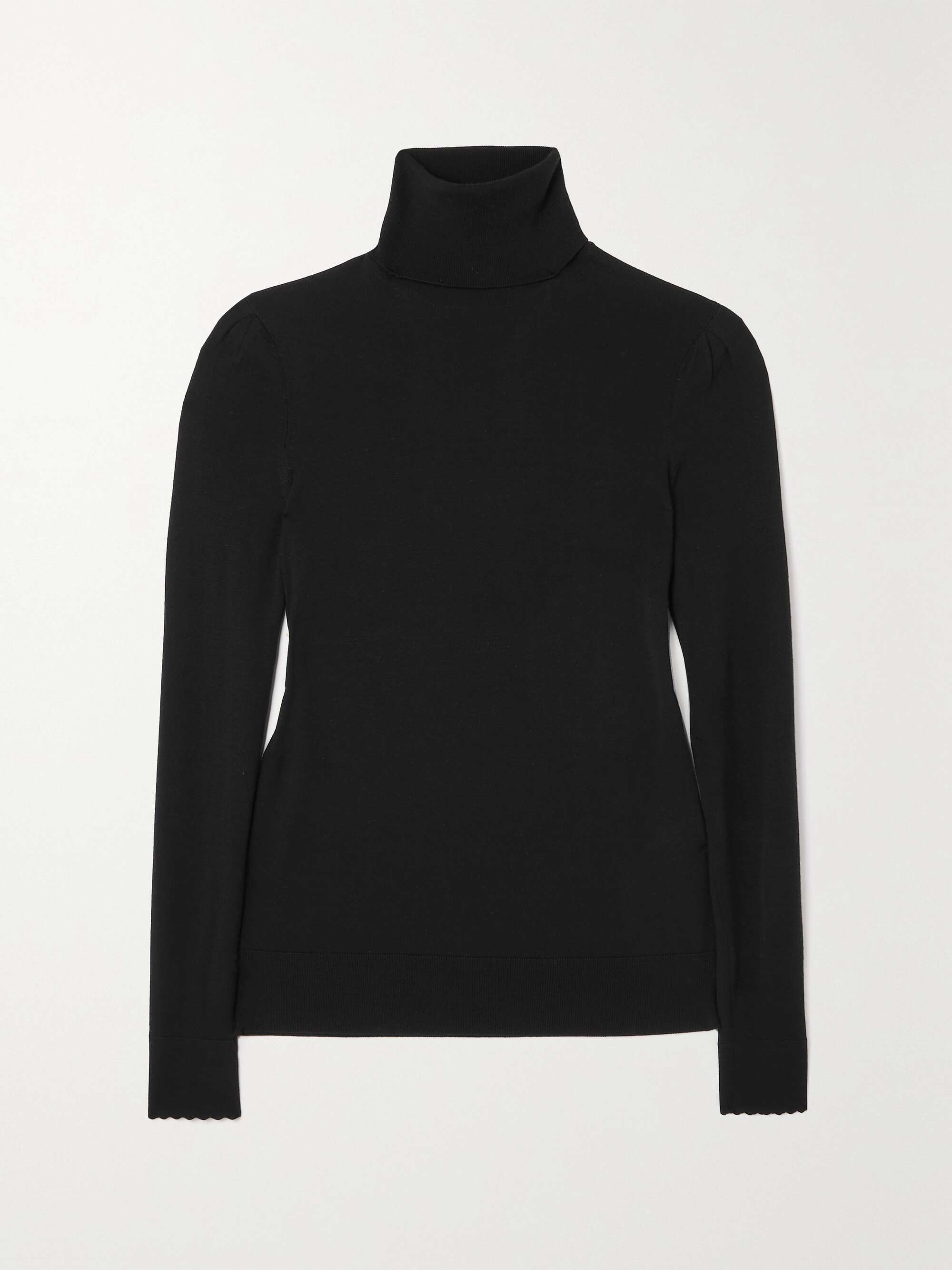 CHLOÉ Wool-blend turtleneck sweater | NET-A-PORTER