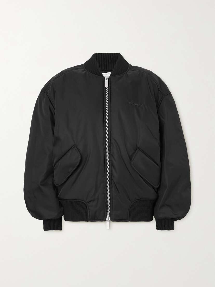 Off-White Shell Embroidered Jacket