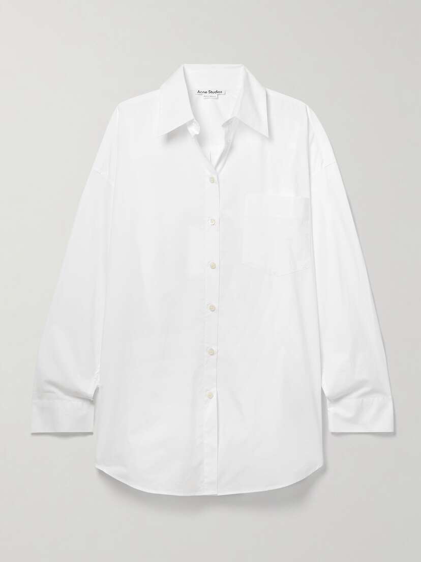 Acne Studios Cotton-blend Poplin Shirt