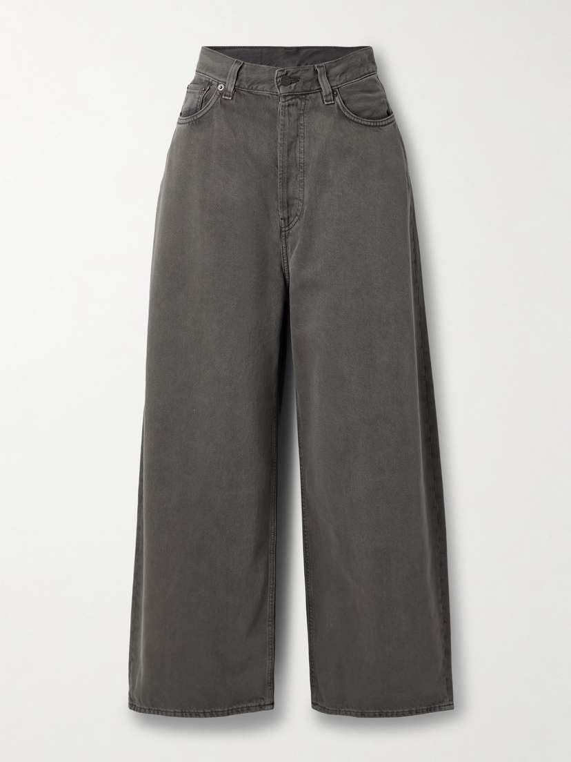 Acne Studios High-rise Wide-leg Jeans