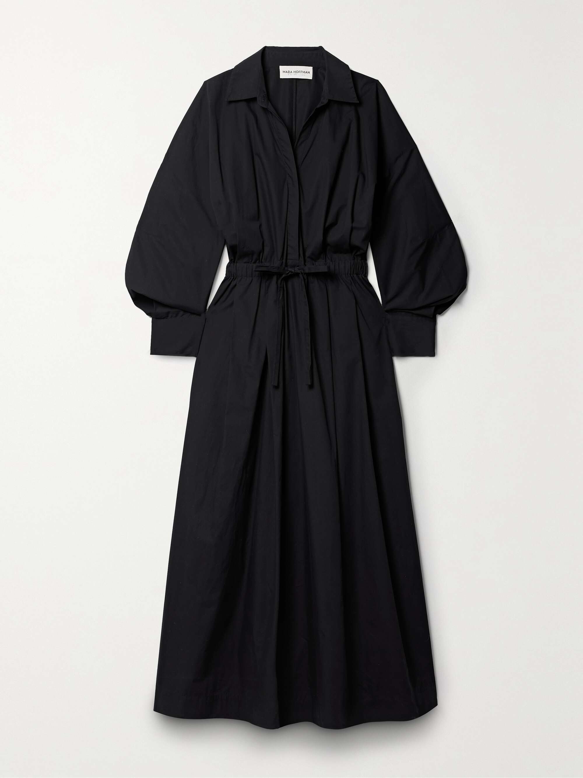 MARA HOFFMAN + NET SUSTAIN Colleen organic cotton maxi shirt dress ...