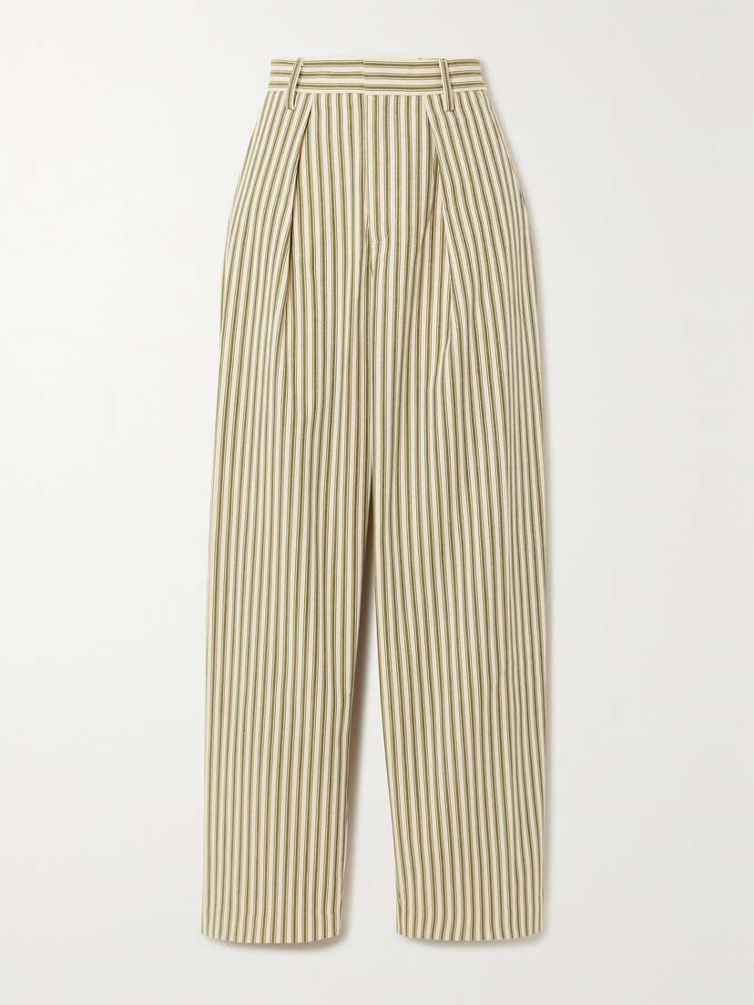 Mara Hoffman + Net Sustain Marella Tencel Lyocell And Organic Cotton-blend Twill Straight-leg Pants