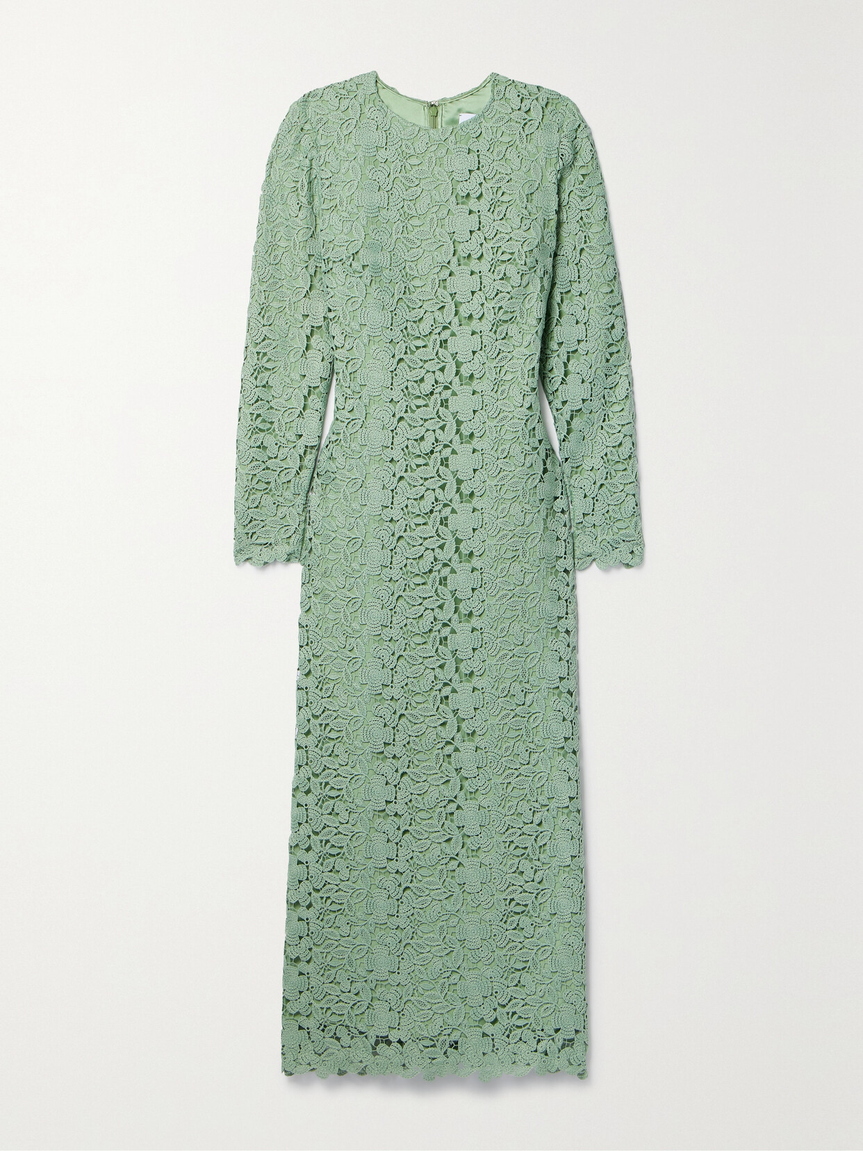 Markarian - Arizona Guipure Lace Midi Dress - Green