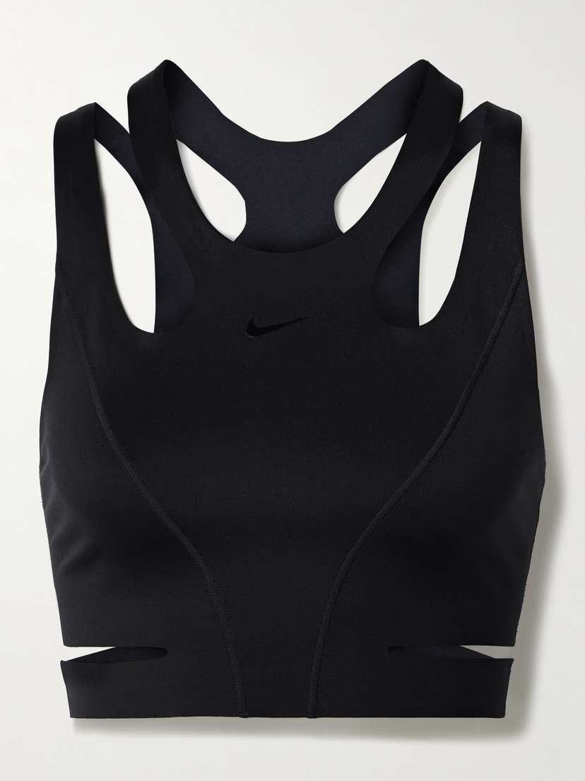 Nike + Net Sustain Cutout Stretch Dri-fit Sports Bra - x large