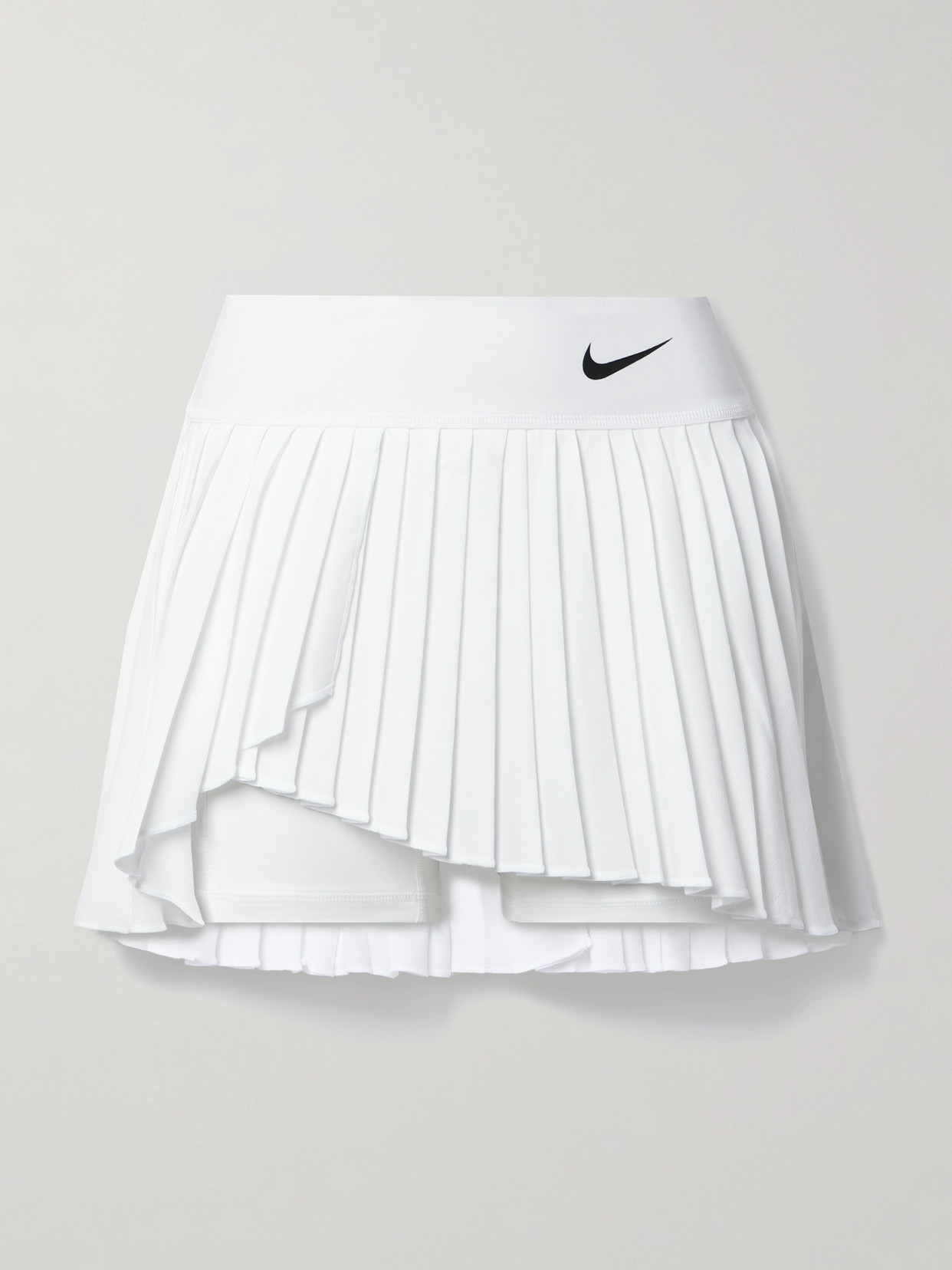 Nike Advantage Pleated Dri-fit Stretch Tennis Skirt - White