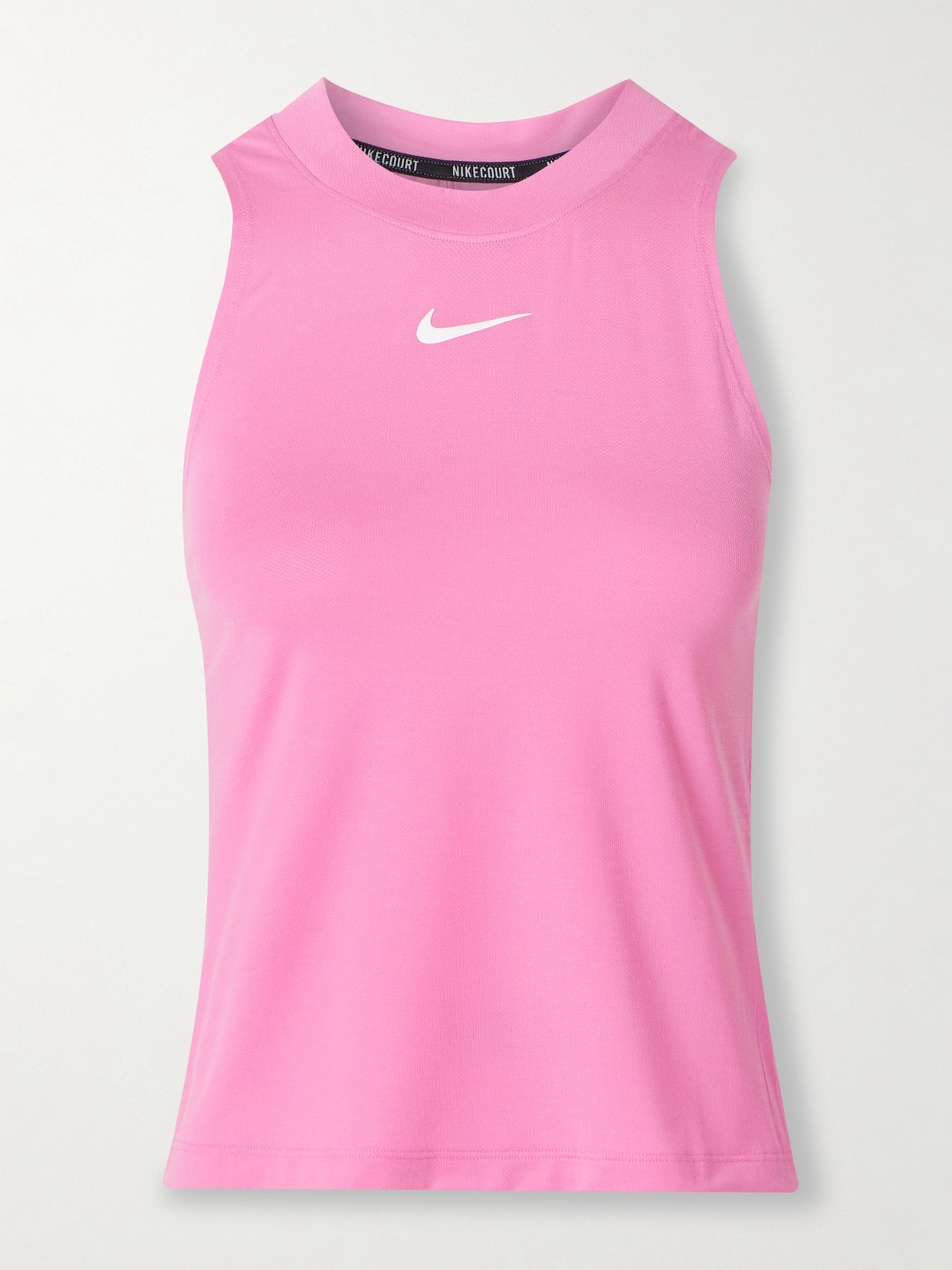 Nike Court Advantage Printed Dri-fit Tank In Pink