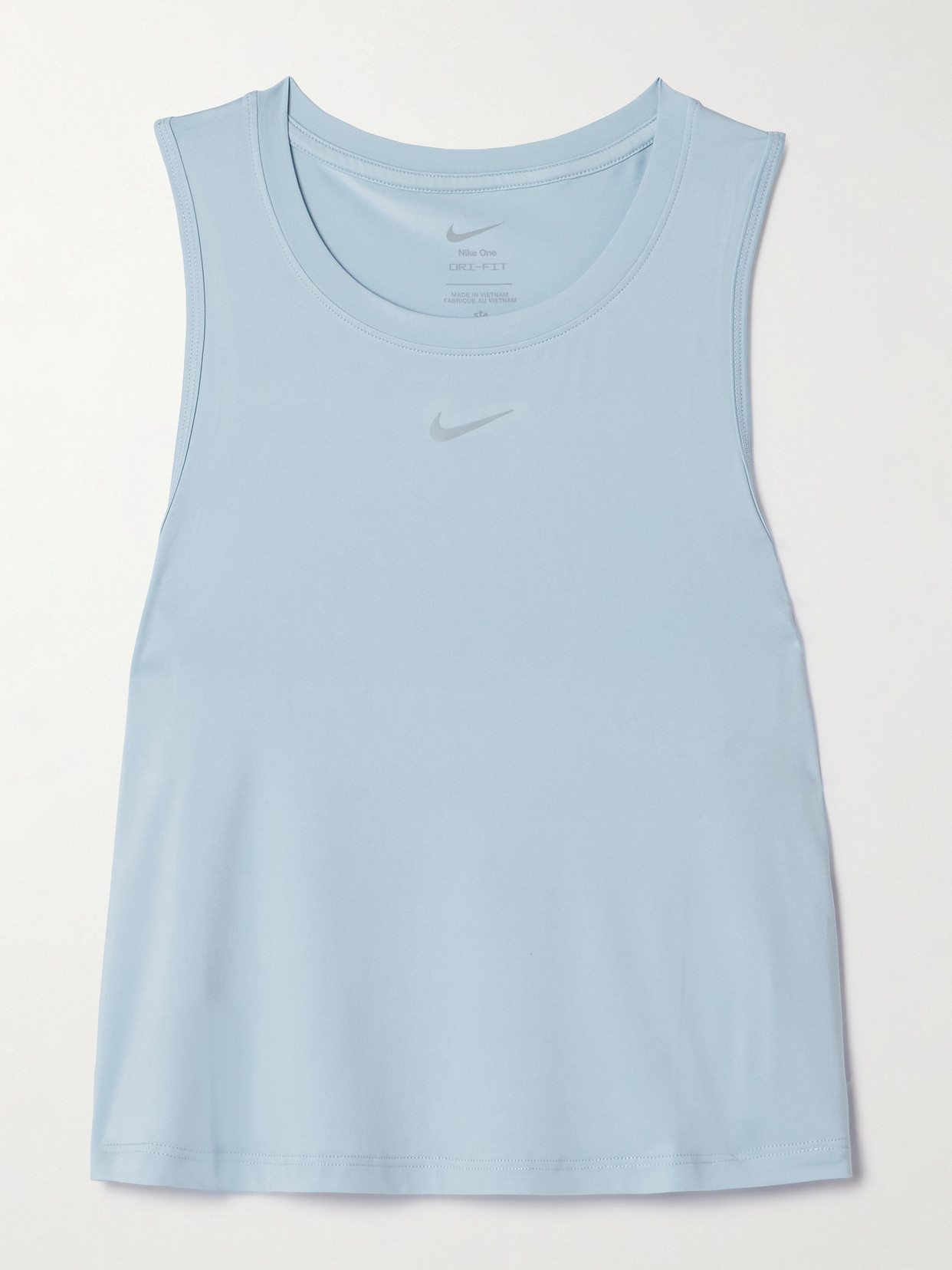 Nike - Cropped Dri-fit Tank - Blue