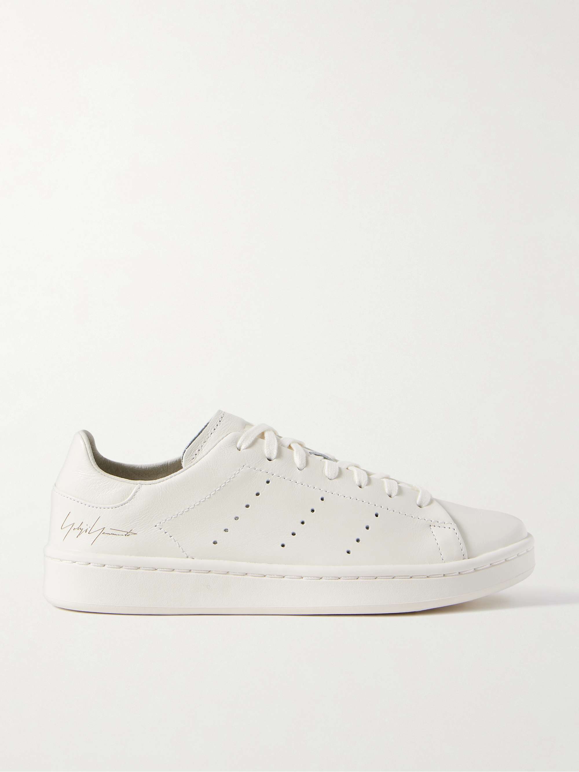 ADIDAS ORIGINALS + Y-3 Stan Smith leather sneakers | NET-A-PORTER