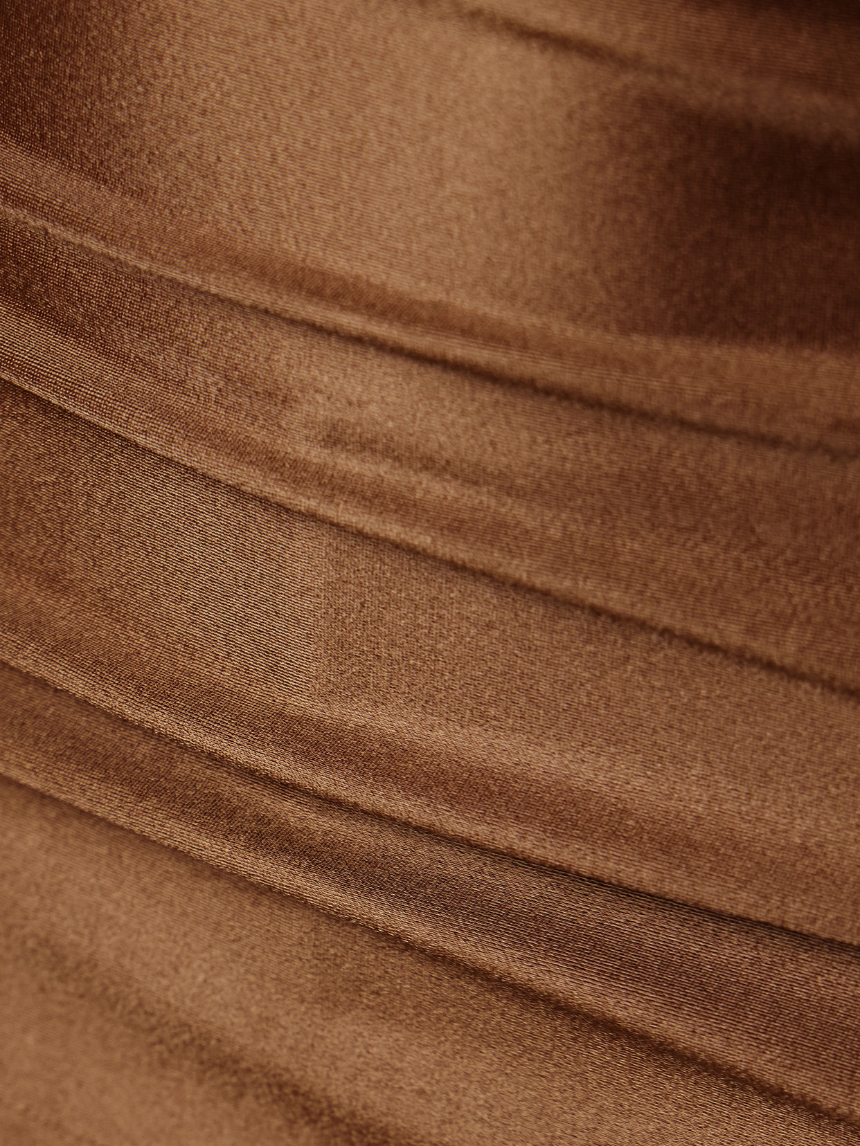 Adidas By Stella Mccartney Truepurpose Layered Stretch Recycled-jersey Shorts In Brown