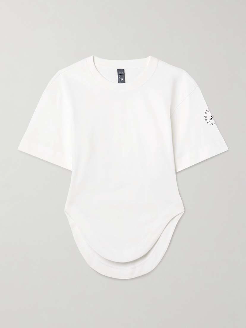 adidas by Stella McCartney Truecasuals Printed Organic Cotton-jersey T-shirt -  - x large