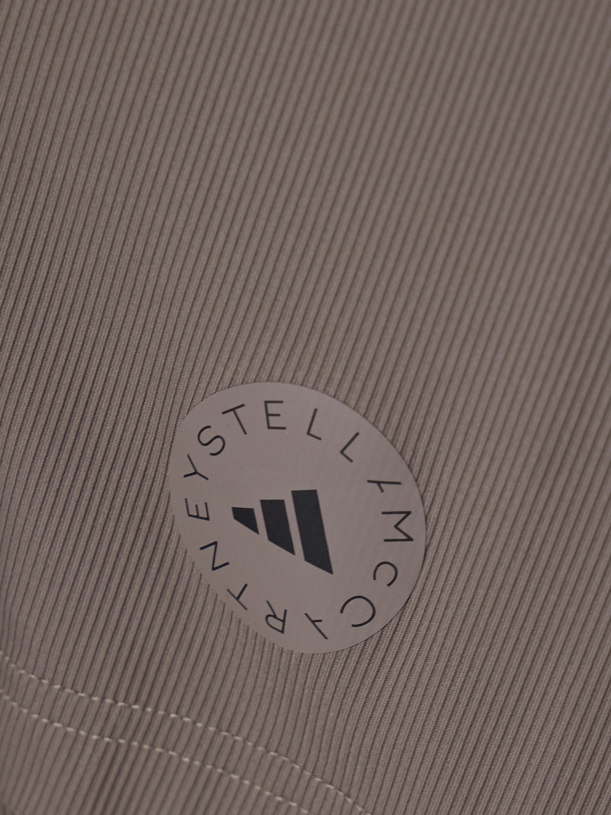 Adidas By Stella Mccartney Truecasuals Ribbed Stretch Recycled-jersey Tank In Neutrals