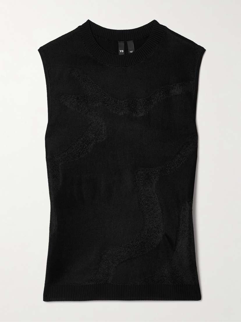 adidas Originals Jacquard-knit Vest