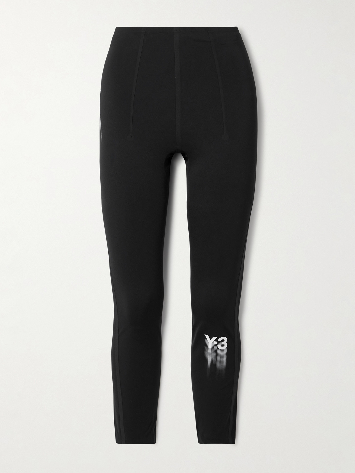 adidas Originals - + Y-3 Printed Stretch Recycled Leggings - Black