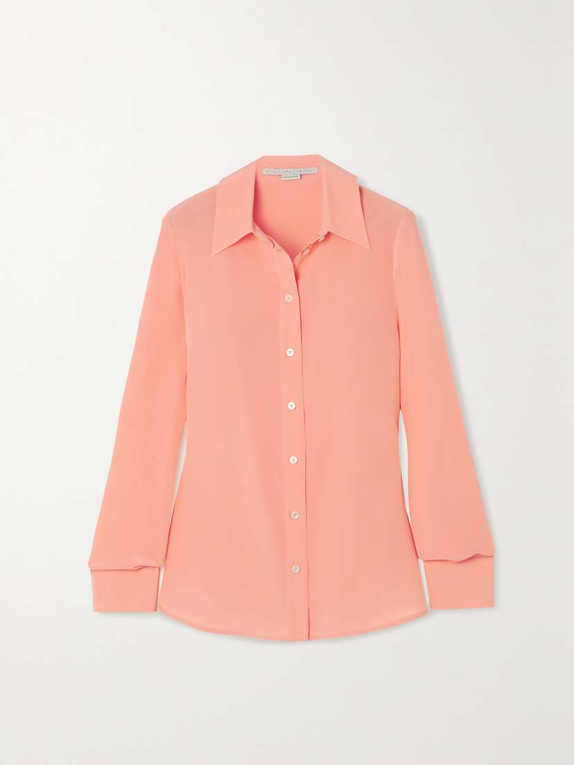 Stella McCartney Silk Crepe De Chine Shirt