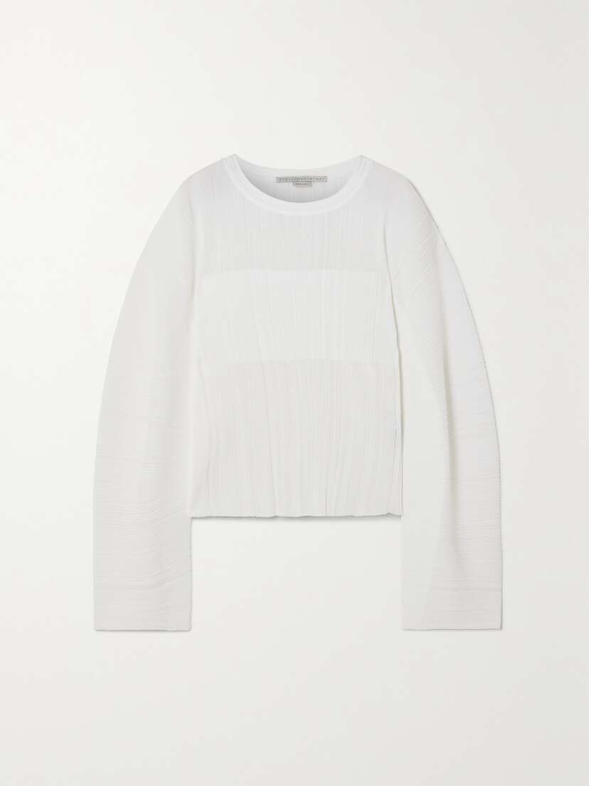 Stella McCartney Ribbed-knit Sweater - x large