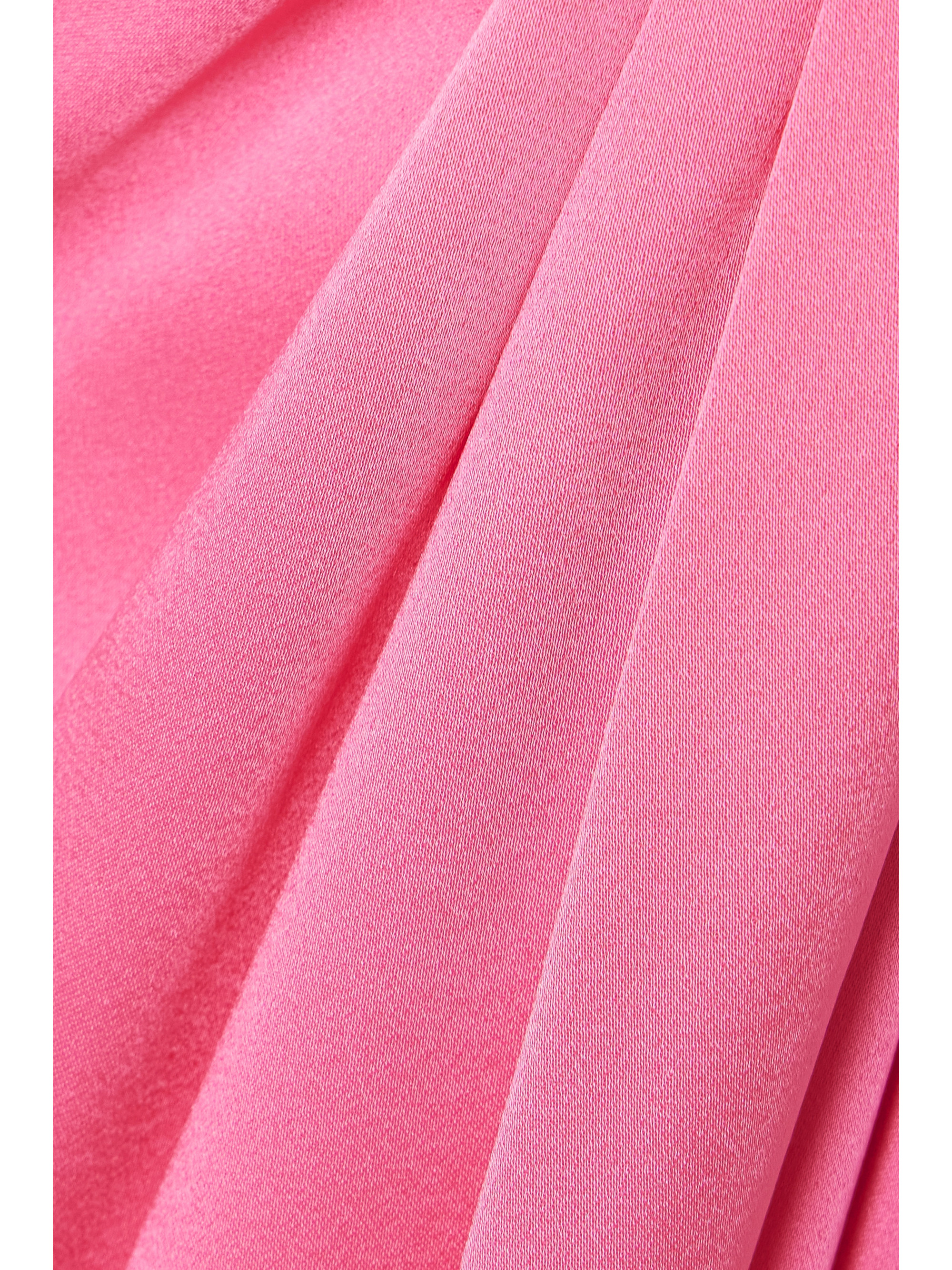 Stella McCartney Falabella one-shoulder crystal-embellished satin gown thumbnail