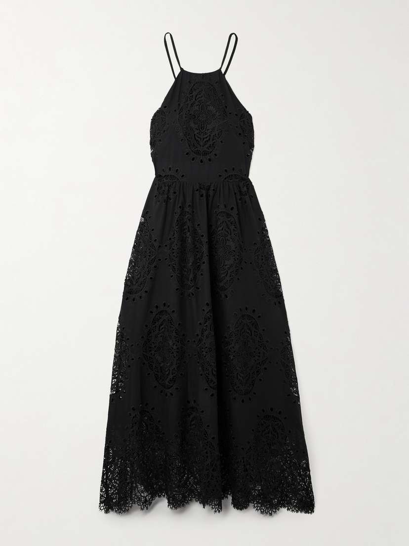 Borgo de Nor Vivi Lace Midi Dress