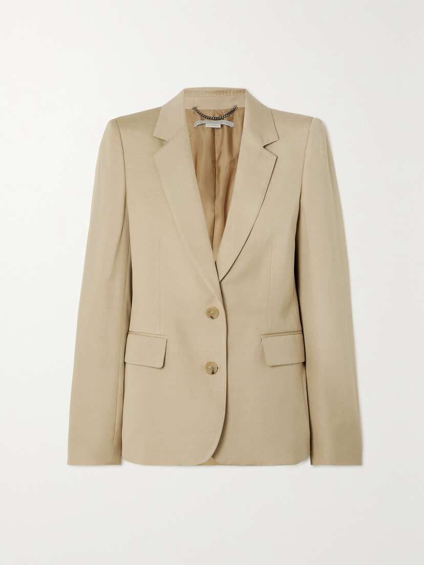 Stella McCartney + Net Sustain Dupioni Blazer