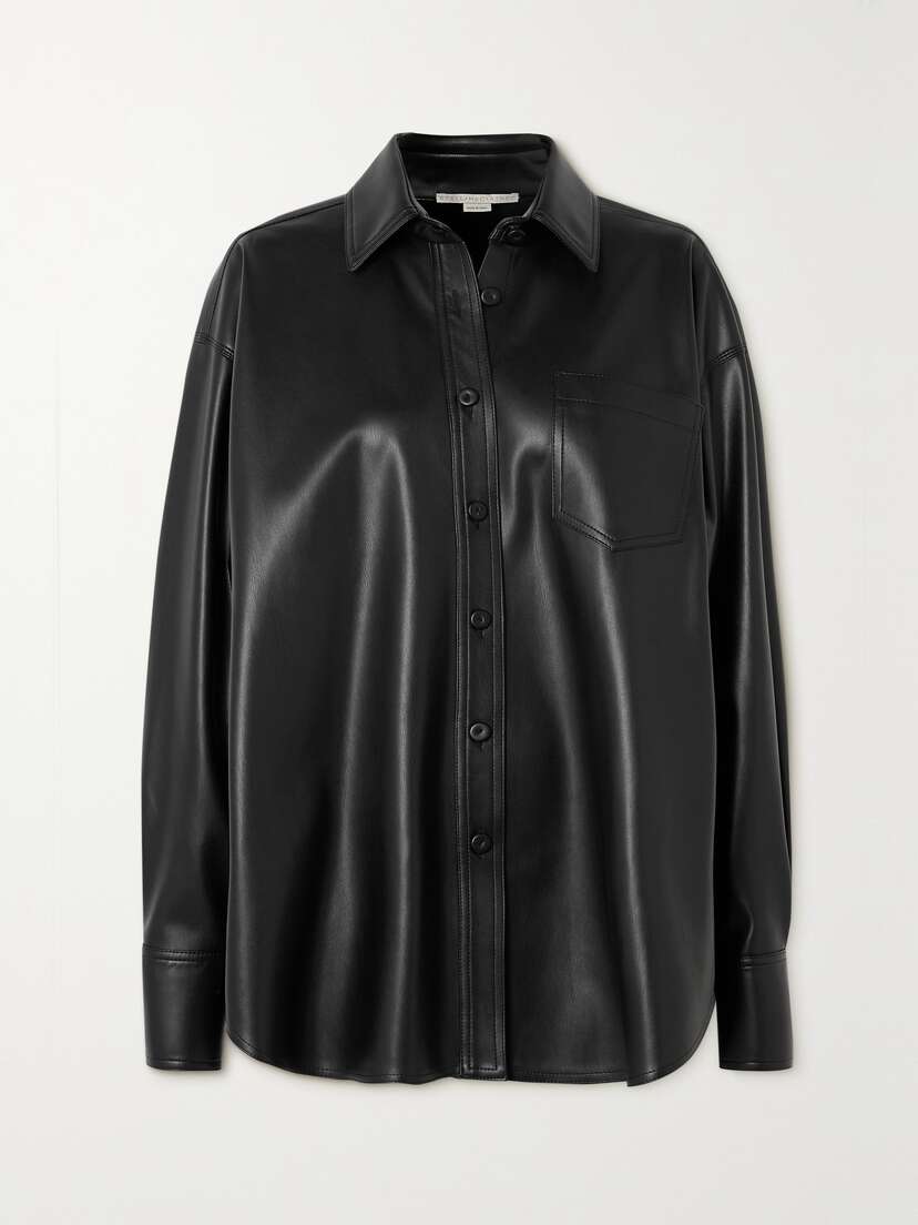 Stella McCartney Vegetarian Leather Shirt