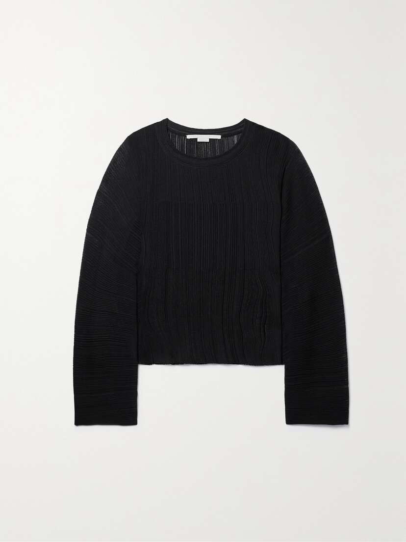 Stella McCartney + Net Sustain Ribbed-knit Sweater - x large
