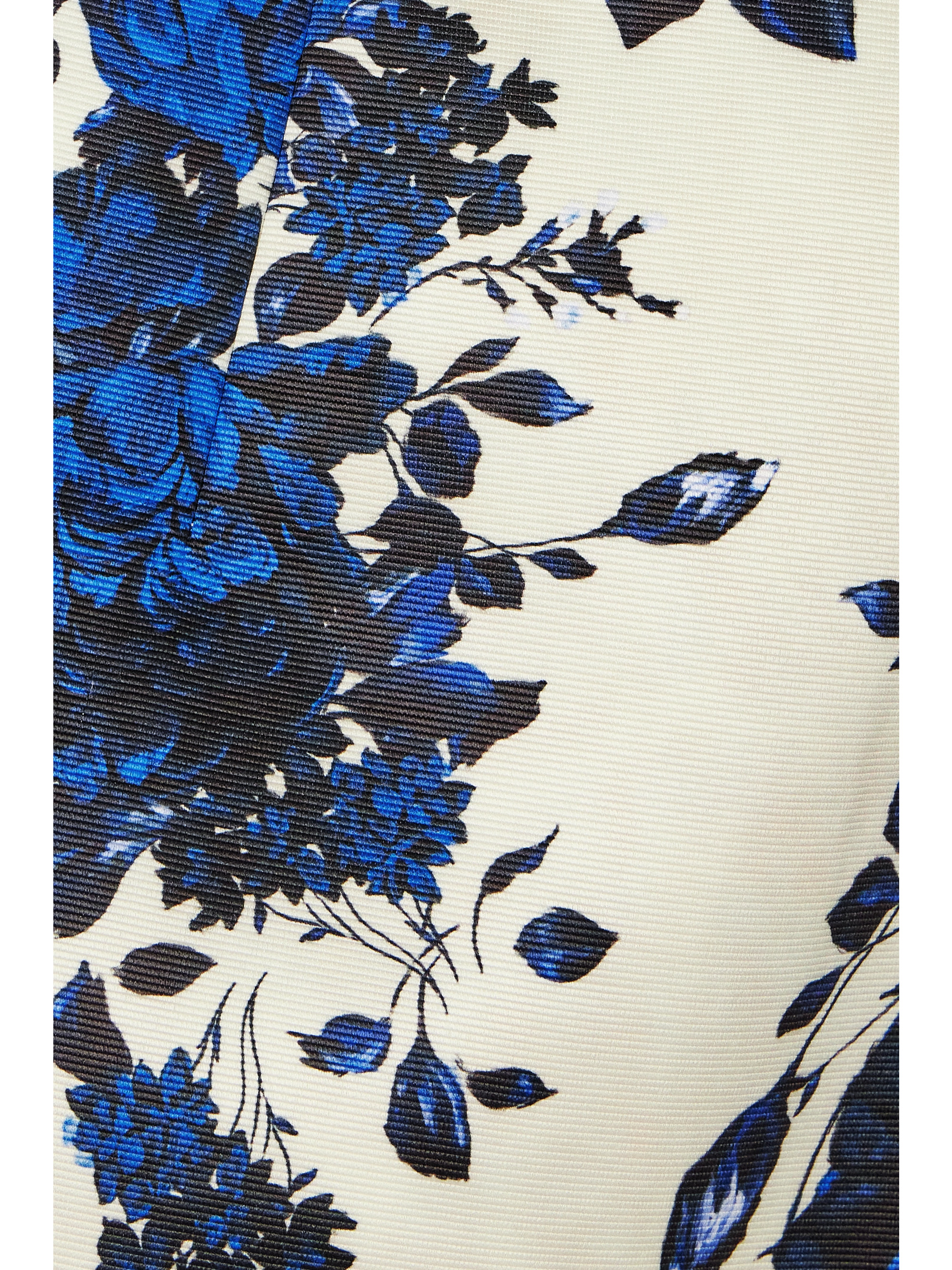 Emilia Wickstead Yulie strapless floral-print taffeta-faille midi dress thumbnail