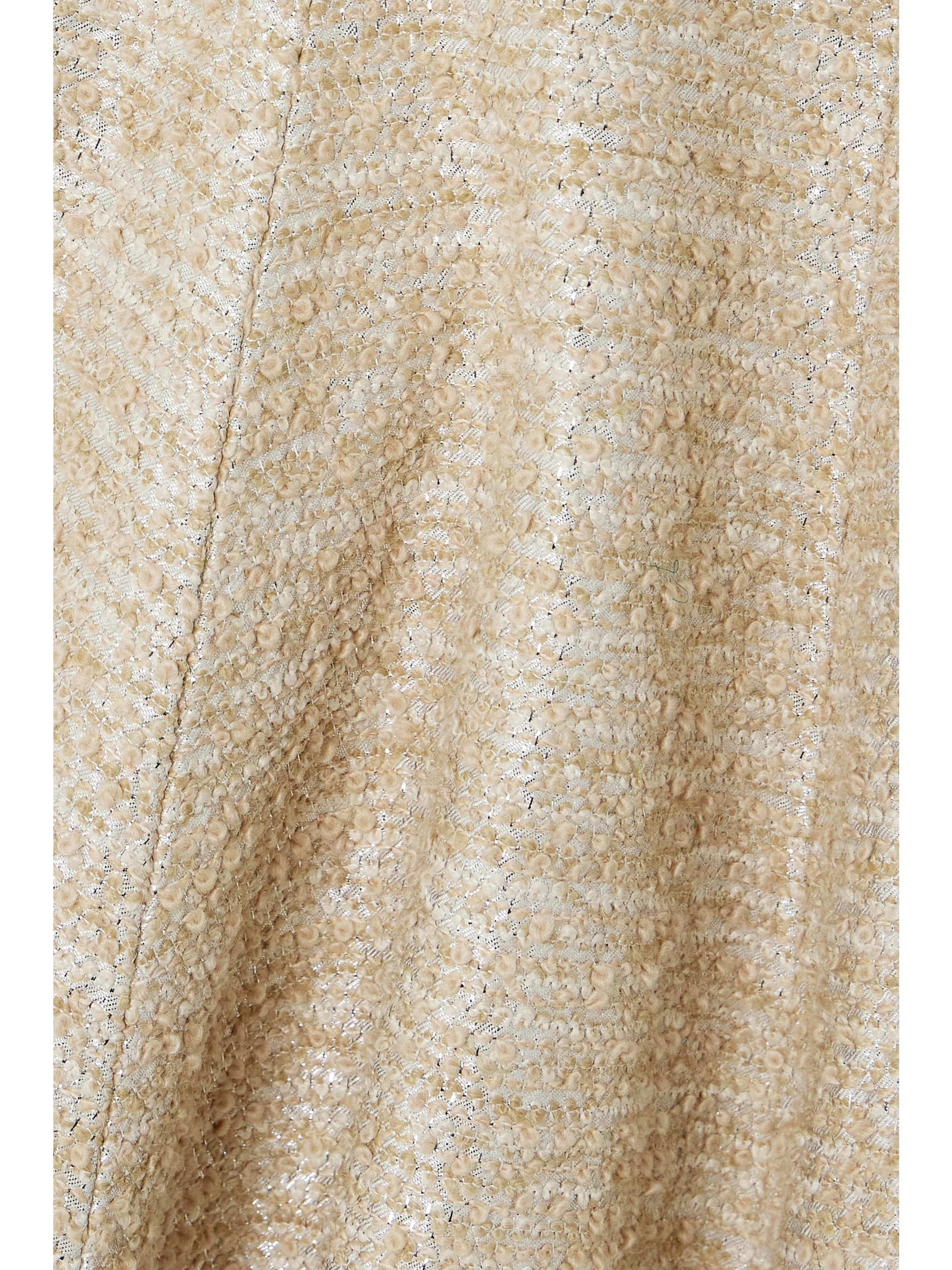 Emilia Wickstead Denver metallic bouclé-tweed midi dress