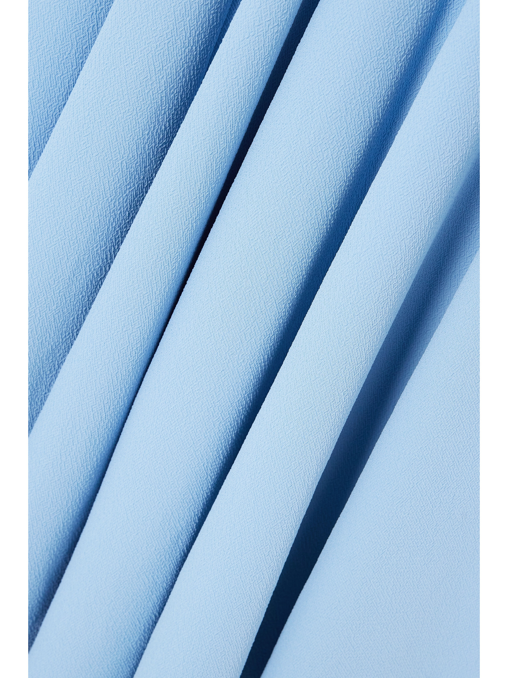Emilia Wickstead Marlen draped crepe midi dress thumbnail