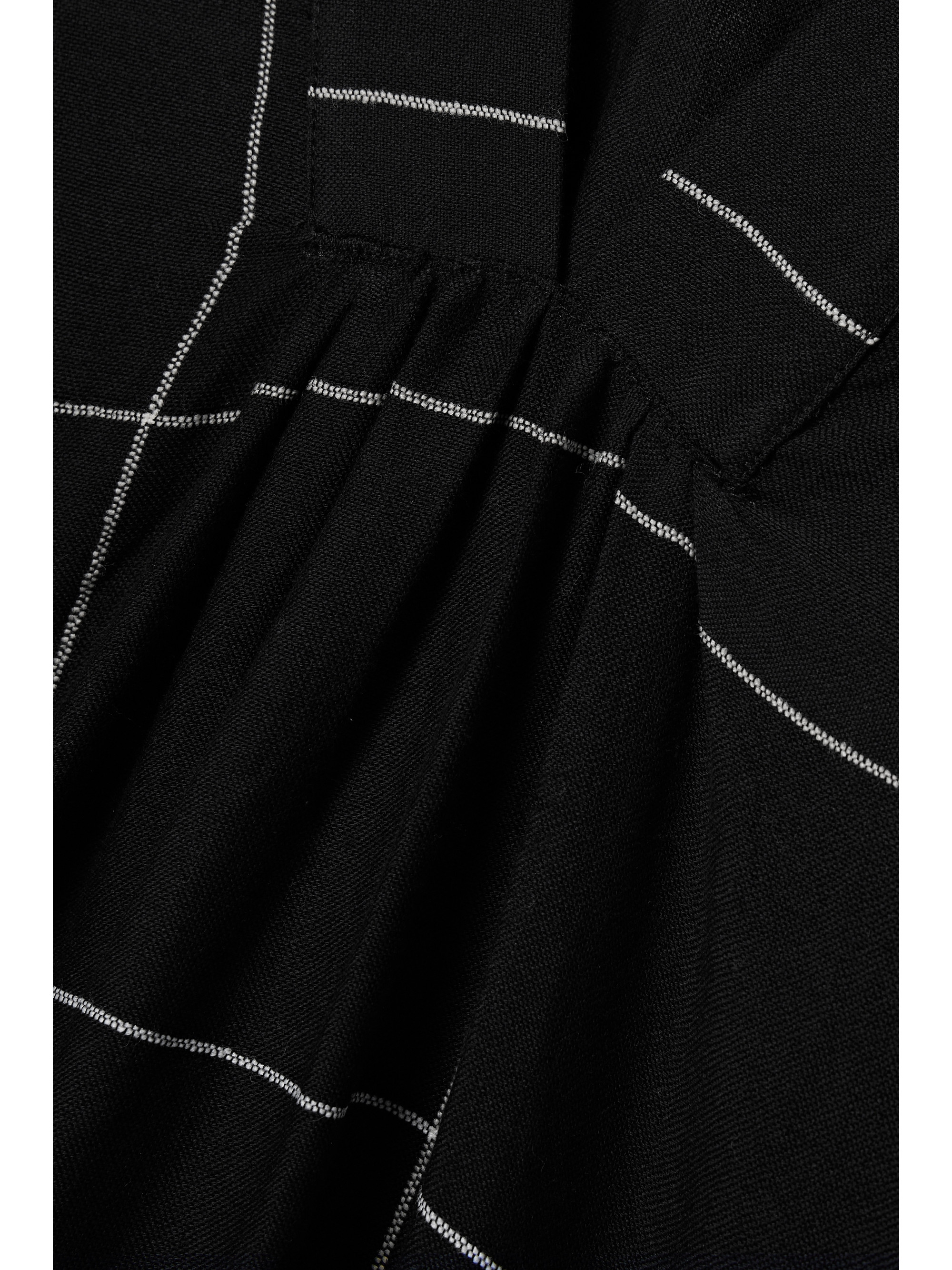 Lemlem + NET SUSTAIN Edna checked cotton-blend dress thumbnail