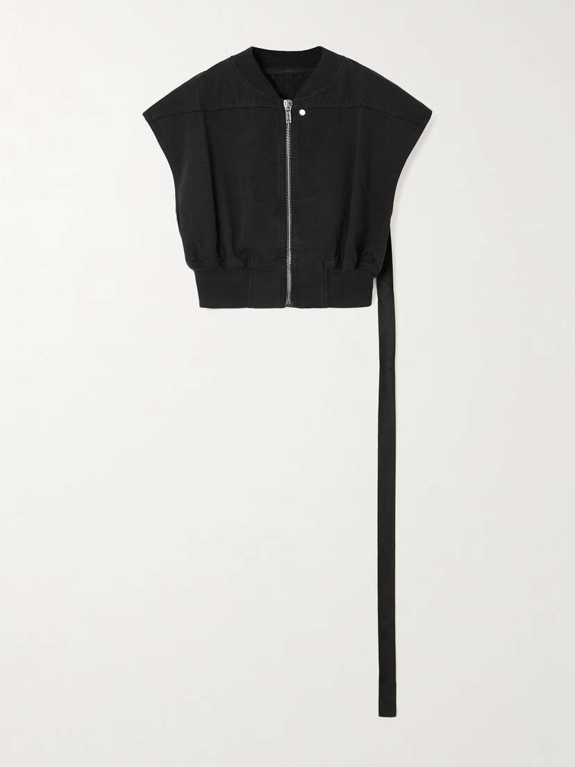 Rick Owens Babel Tatlin Cotton Bomber Jacket