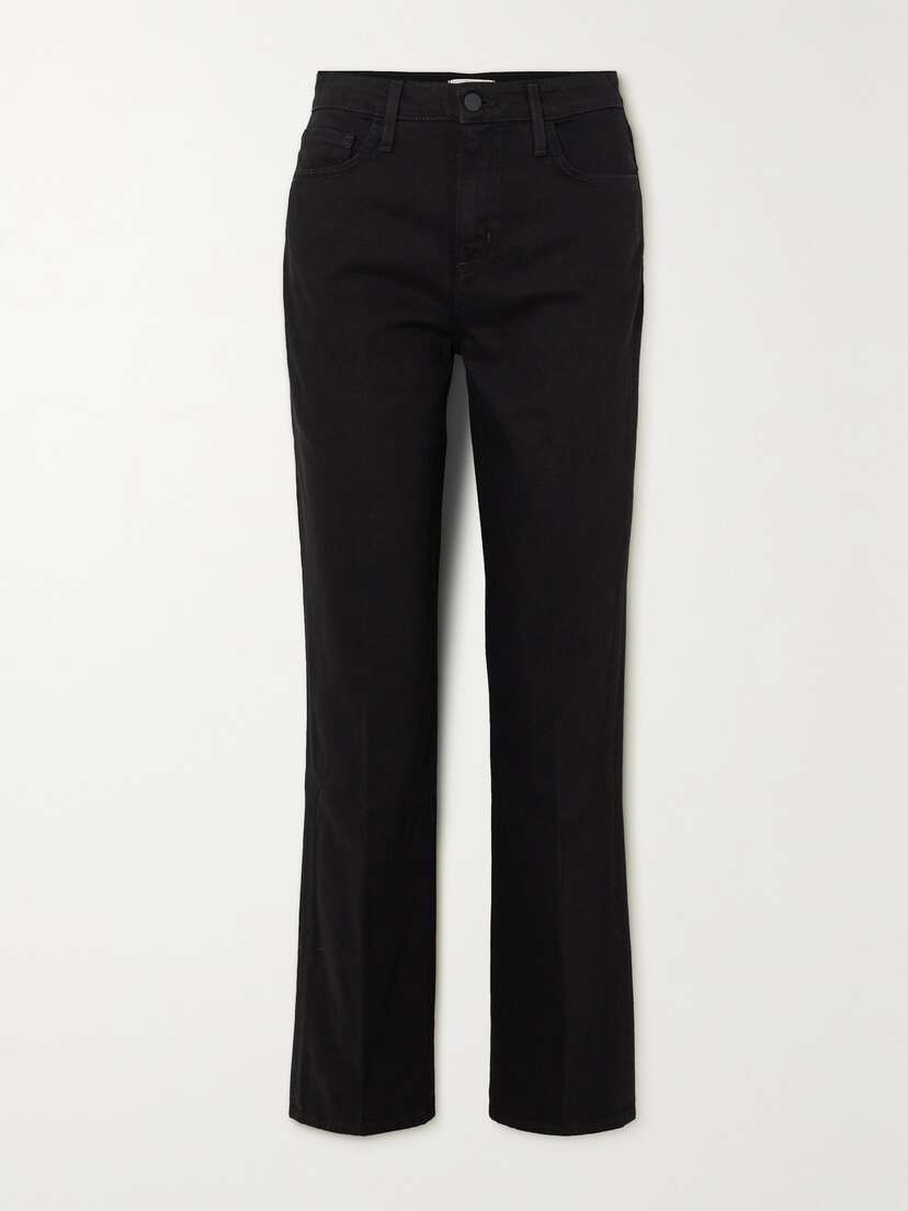 L'Agence Jones High-rise Straight-leg Jeans