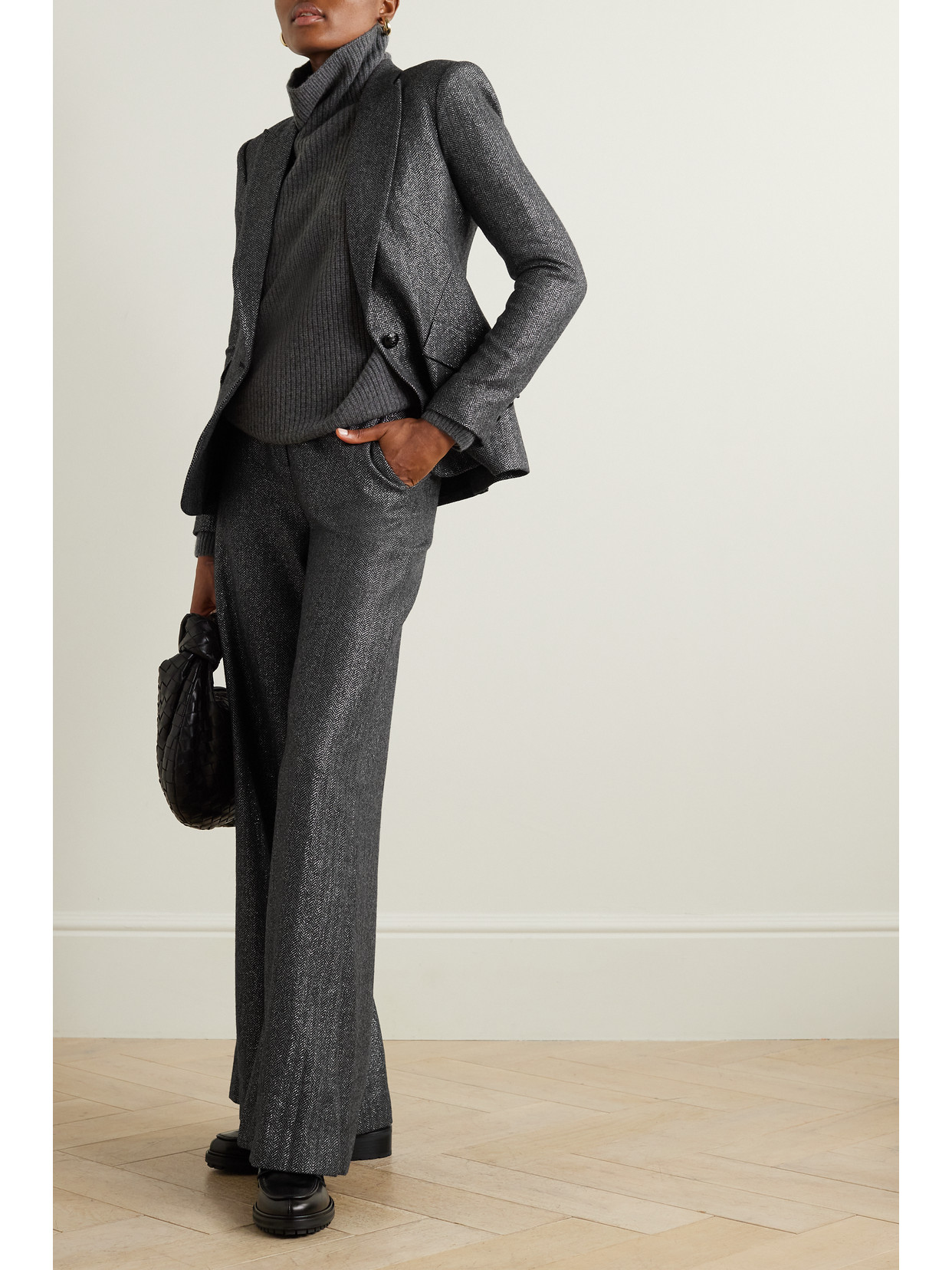 L'agence Chamberlain Blazer In Gray