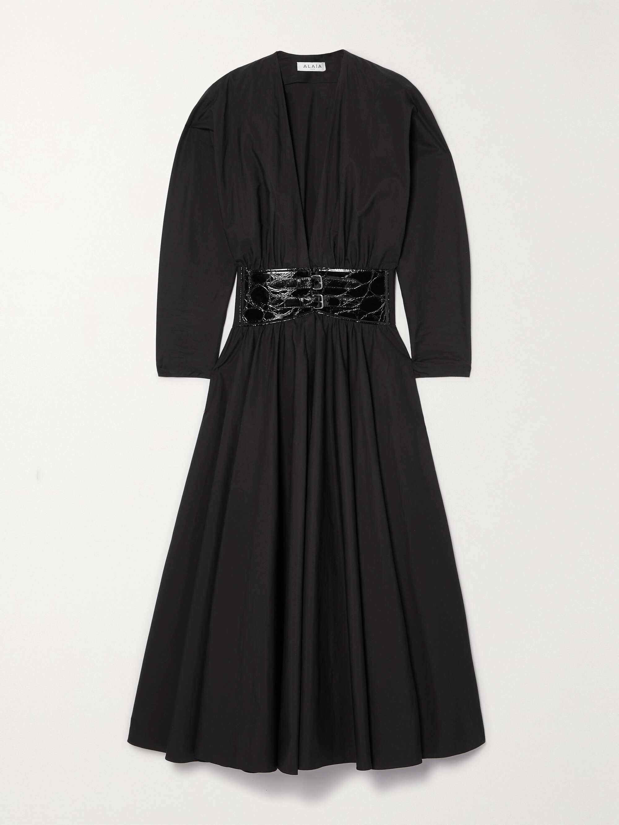 The Aria Belted WW Midi Dress