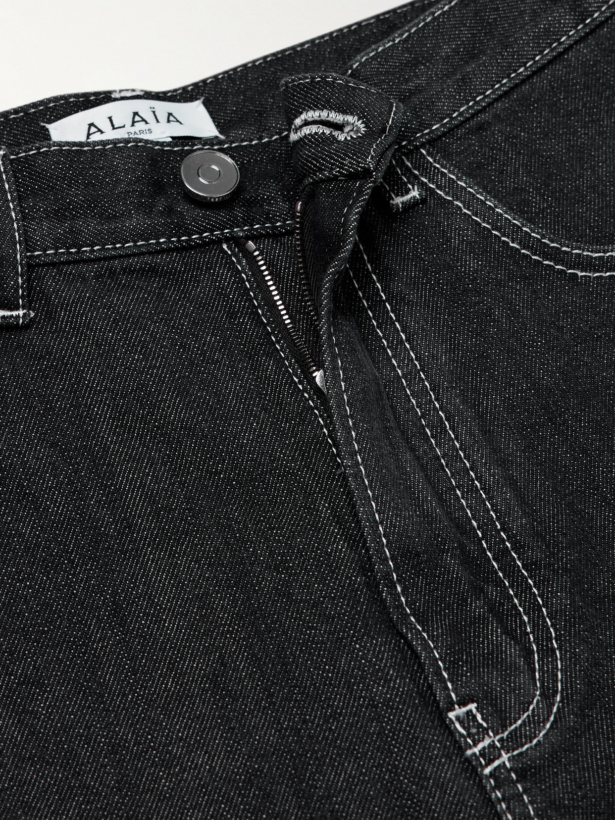 Alaïa - Archetypes High-Rise Slim-Leg Jeans