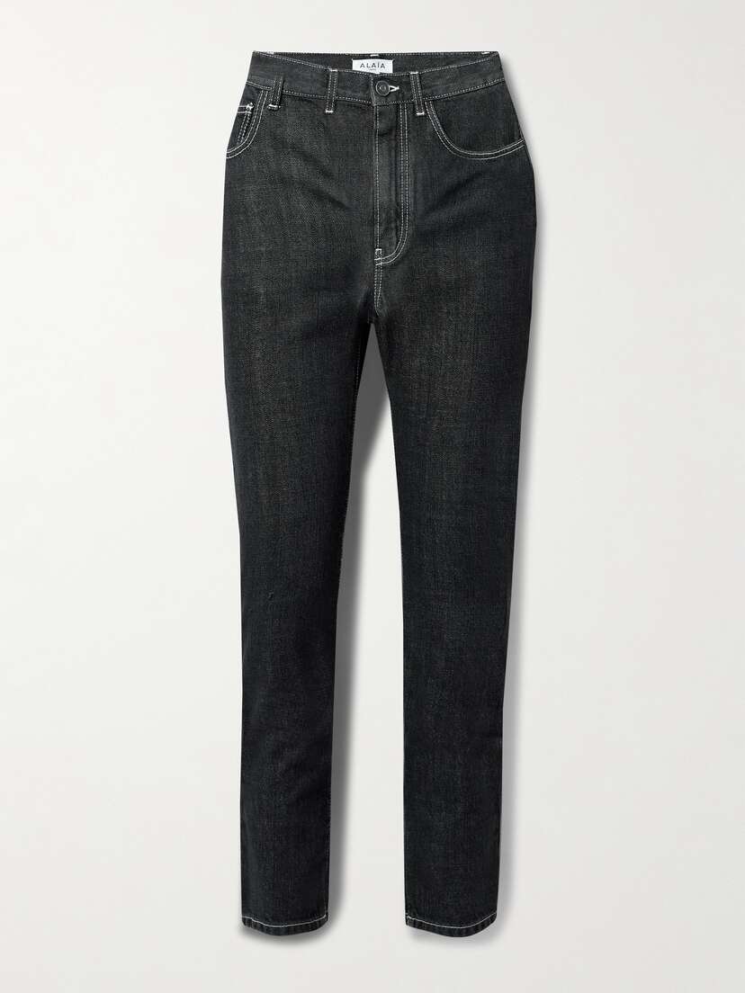 Alaïa Archetypes High-rise Slim-leg Jeans