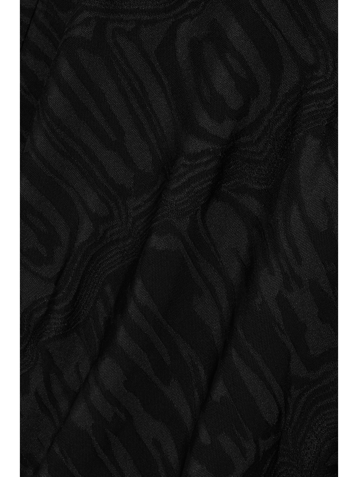 Alaïa Archetypes Jacquard-knit Gown In Black