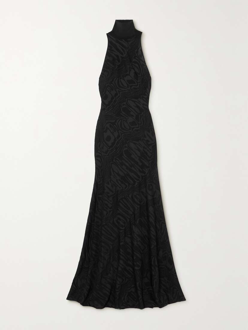 Alaïa Archetypes Jacquard-knit Gown