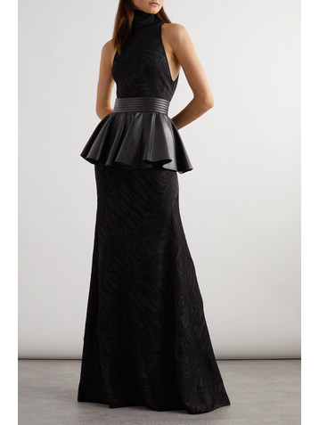 Alaïa Archetypes jacquard-knit gown
